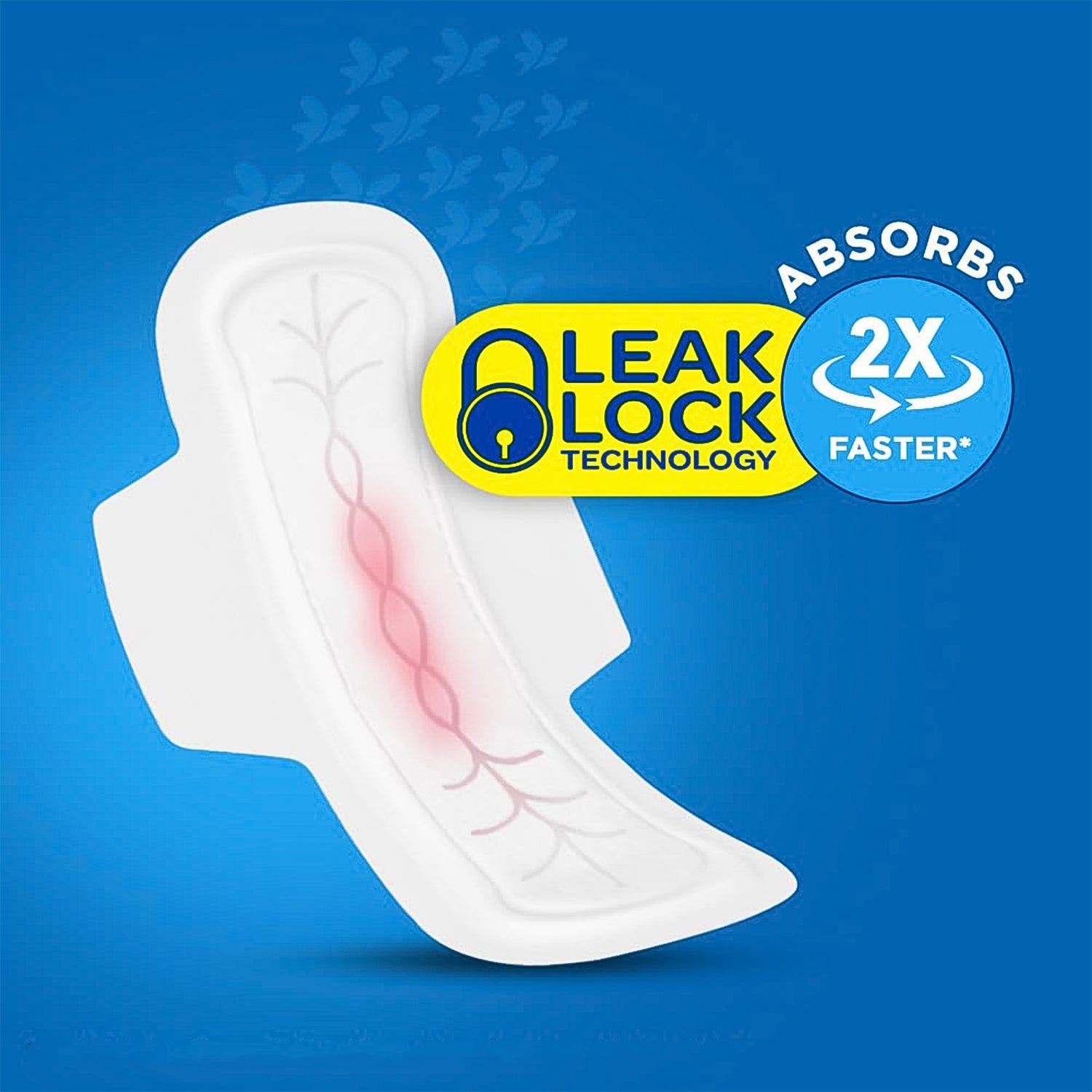 Blue Lady Extra Long Pads With Wides Wings Sanitary Pads  320 Mm 40-pack Blue Lady Extra Long Pads With Wides Wings Sanitary Pads  320 Mm 40-pack